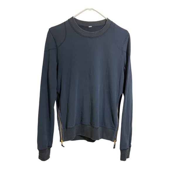 Lululemon crewneck sweater zipper on side open to mesh no tag pit =20”le… - Picture 6 of 11